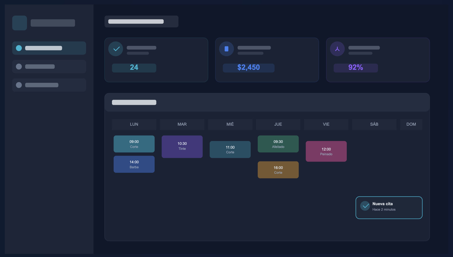 Citario Dashboard Preview